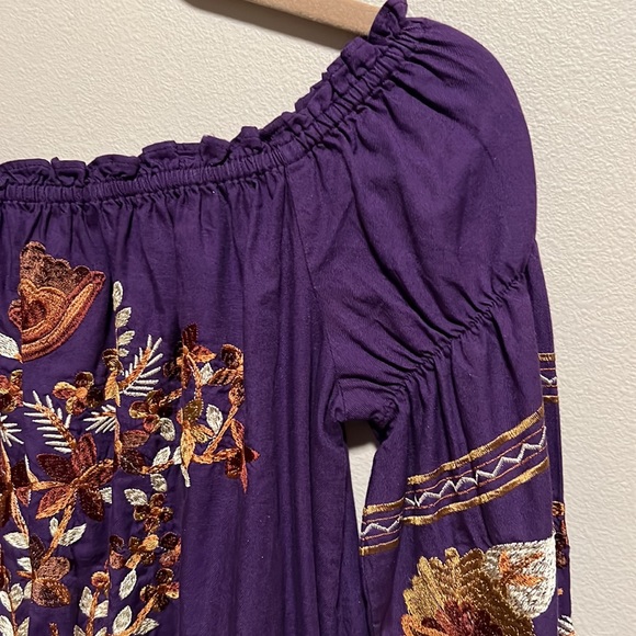 Free People Fleur Du Jour Mini Shift Dress - Picture 7 of 13